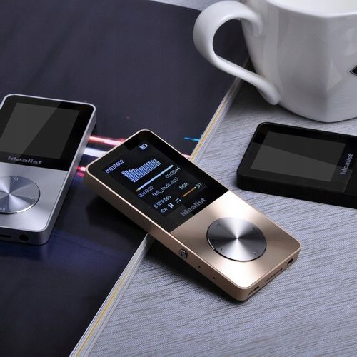 Odtwarzacz MP4 T1 8GB głośnik microSD MP3 różowy na Arena.pl