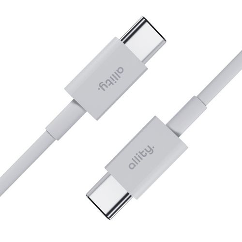 Allity kabel AUC-03 USB-C - USB-C 2,0 m 100W biały na Arena.pl