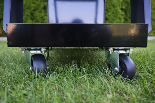 WÓZEK SPAWALNICZY DO SPAWANIA Z PÓŁKĄ NA BUTLĘ 3 PÓŁKI MOBILNY UDŹWIG 60 KG na Arena.pl