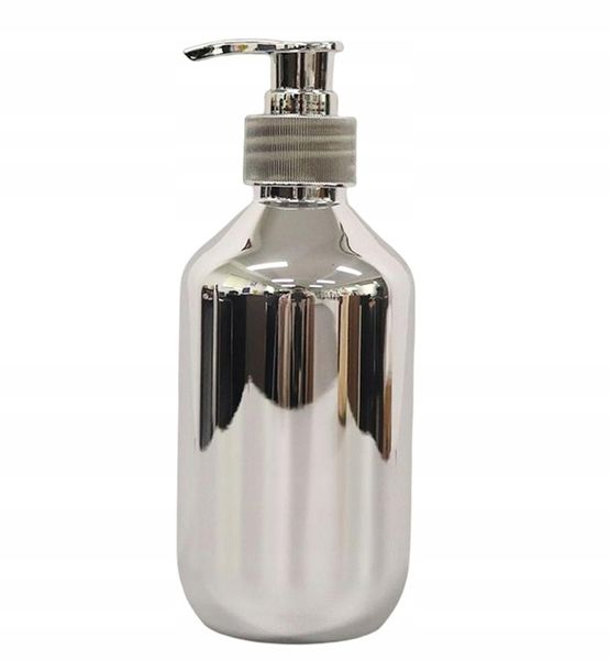 Dozownik Do Mydła Płyn Pojemnik Łazienkowy Srebrny zdjęcie 12