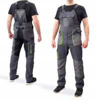 SPODNIE ROBOCZE OGRODNICZKI MĘSKIE ELASTYCZNE WZMACNIANE STRETCH