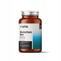 UNS GLUTATION NAC 60 vege kaps. OCZYSZCZANIE detoks REGENERACJA wątroby