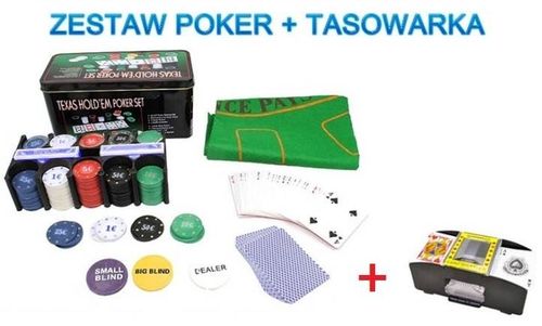 ZESTAW DO POKERA + TASOWARKA na Arena.pl
