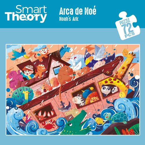 układanka puzzle Colorbaby Noah's Ark 72 Części 90 x 60 cm (6 Sztuk) na Arena.pl