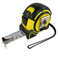 Miara Zwijana 5m x 19mm Miarka Taśma Metrówka Miernicza z Blokadą Stalowa