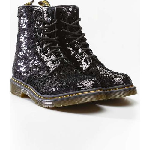 Dr Martens 1460 PASCAL REVERSIBLE SEQUIN BLACK SILVER SEQUIN Rozmiar - 38 na Arena.pl