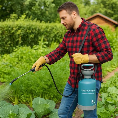 OPRYSKIWACZ CIŚNIENIOWY RĘCZNY STALOWA LANCA 100CM OGRODOWY 5L XL na Arena.pl