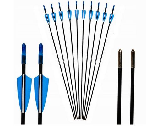 QBest Łuk klasyczny 30 LBS 50" 126cm + 10 strzał 80cm na Arena.pl