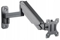 Uchwyt ścienny Manhattan do TV 17-32cali LED/LCD 9kg obrotowy gazowy czarny