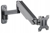 Uchwyt ścienny Manhattan do TV 17-32cali LED/LCD 9kg obrotowy gazowy czarny