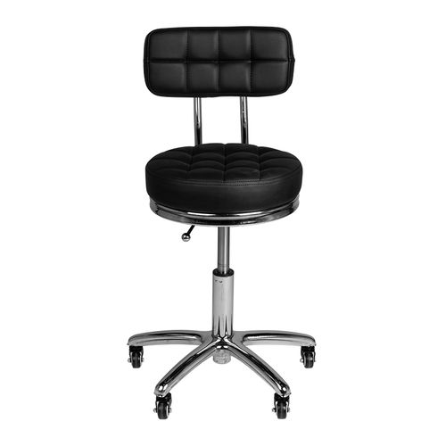 Taboret kosmetyczny AM-877 czarny na Arena.pl