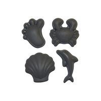 Scrunch : Foremki do piasku Ciemno Szare