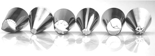 Rękaw Cukierniczy do Dekoracji Tortów 6 końcówek na Arena.pl