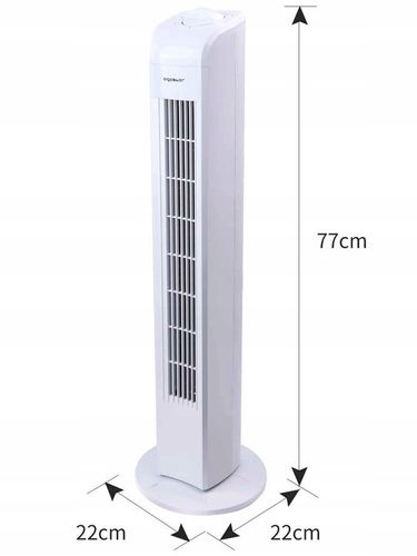 Wentylator Kolumnowy Wieżowy Obrotowy 45W na Arena.pl