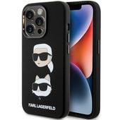 Karl Lagerfeld KLHCP15XSDHKCNK iPhone 15 Pro Max 6.7" czarny/black Silicone