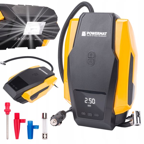 Kompresor do pompowania 18 bar 12V 35 l/min zdjęcie 12