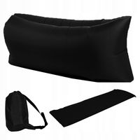 2X WZMOCNIONY LAZY BAG AIR SOFA DMUCHANA MATERAC FOTEL LEŻAK XXL + WOREK
