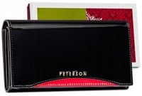 Portfel damski skórzany RFID pojemny Peterson skóra naturalna praktyczny