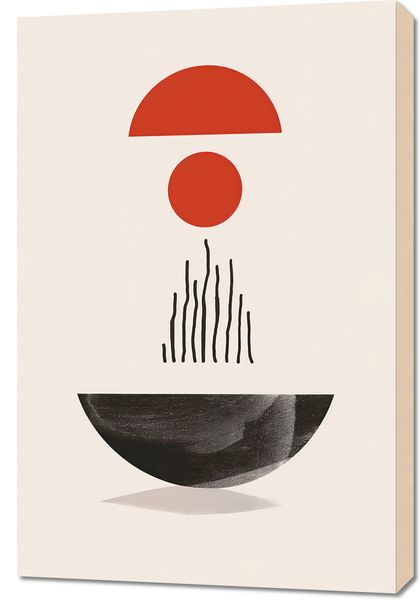 Obraz 60x90cm Półokrągła Forma zdjęcie 1