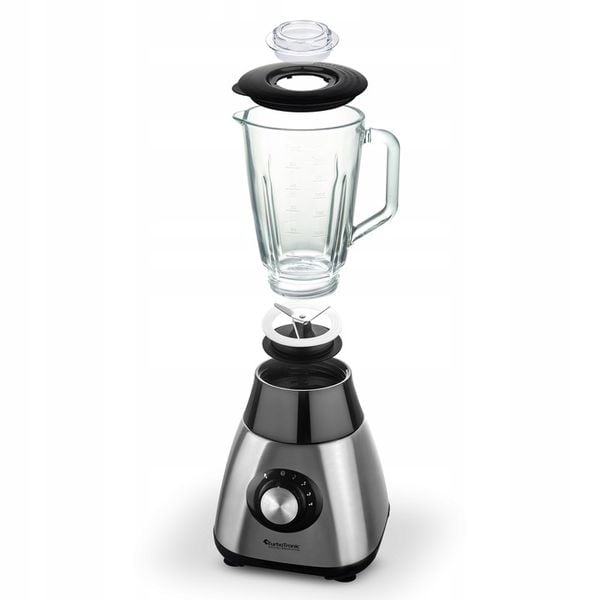 BLENDER KIELICHOWY SZKLANY DO KOKTAJLI TURBO GO MAX 1200W KRUSZY LÓD zdjęcie 7