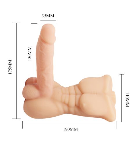 Bigger Man - wibrujące dildo mięśnie na Arena.pl