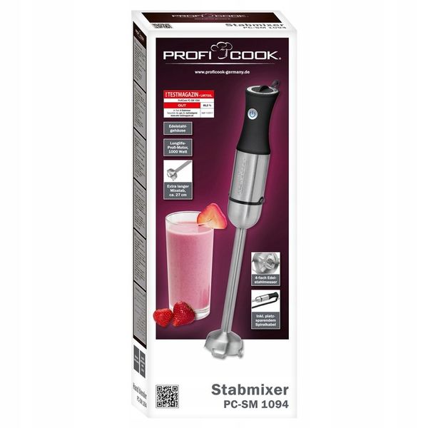 BLENDER RĘCZNY MIKSER PROFICOOK PC-SM 1094 zdjęcie 3