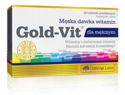 Gold-Vit Dla Mężczyzn 30Tabl Męska Dawka Witamin!