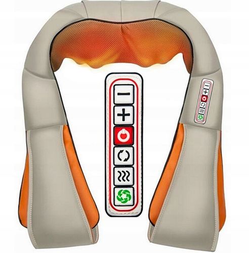 MASAŻER DO KARKU SZYI PLECÓW KRĘGOSŁUPA NÓG PAS MASUJĄCY SHIATSU KARK na Arena.pl