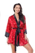 aster robe red xs