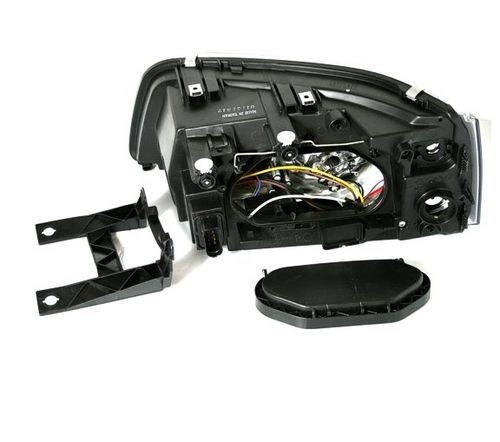 Lampy Reflektory VW T5 03-09 BLACK H7/H1 DEPO na Arena.pl