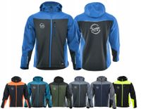 Kurtka Softshell wiatroodporna Z HAFTEM LOGO odzież firmowa reklamowa 5szt.