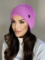 CZAPKA DAMSKA MŁODZIEŻOWA ALPAKA JESIEŃ ZIMA WIOSNA CIEPŁA SPORT KOL 2987