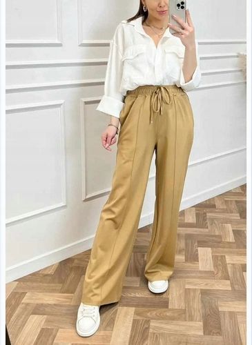 Spodnie Włoskie Wiya Wiskoza Uni Coloniale na Arena.pl