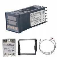 REGULATOR CYFROWY PRZEŁĄCZNIK TEMPERATURY STEROWNIK SONDĄ REX-C100 AC240V