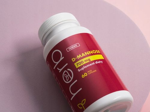 HERB D-Mannoza 700mg 60 kapsułek ZDROWY PĘCHERZ UKŁAD MOCZOWY D-MANNOZA na Arena.pl