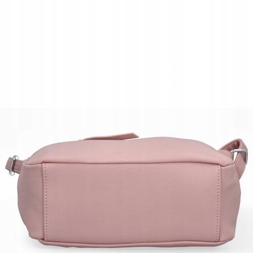 Herisson - torebka worek zamek skóra ekologiczna pudrowy róż 1052L2086 na Arena.pl