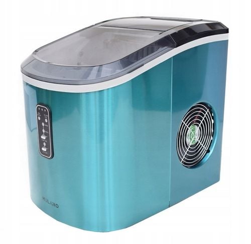 Kostkarka do robienia kostek lodu maszyna domowa barowa niebieska na Arena.pl