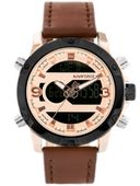 ZEGAREK MĘSKI NAVIFORCE - NF9097 (zn043e) - brown/rosegold