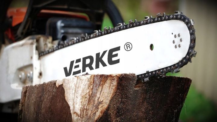 PROWADNICA Z 2 ŁAŃCUCHAMI PIŁY PILARKI SPALINOWEJ 10'' 25cm 3/8" 1,3mm 40o zdjęcie 5