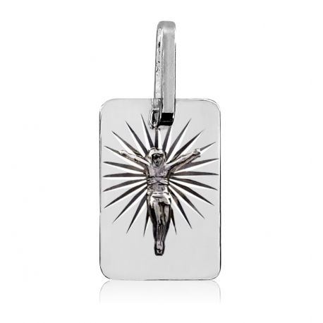 SREBRNY MEDALIK Z JEZUSEM PRÓBA SREBRA 925 GRAWER GRATIS! zdjęcie 1