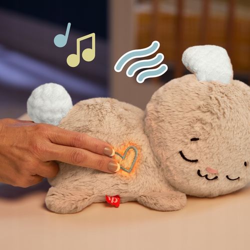 Fisher-Price Śpiący Króliczek Przytulanka z ruchem dla niemowląt 0+ HXG97 na Arena.pl