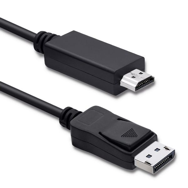 Qoltec DisplayPort v1.2 męski | HDMI męski | 5K | 1m zdjęcie 1