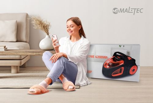 ODKURZACZ BEZWORKOWY CYKLONOWY DOMOWY HEPA TURBOSZCZOTKA LEKKI MOCNY na Arena.pl