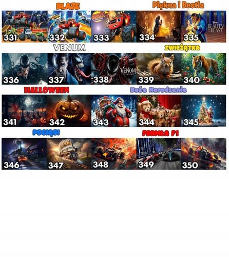 PUZZLE - SUPER ZINGSI WZORY Z BAJEK I GIER DLA DZIECI 35el + WORECZEK na Arena.pl