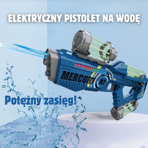 MOCNY I SKUTECZNY PISTOLET NA WODĘ na Arena.pl