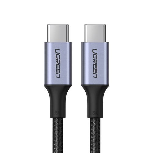 Kabel przewód USB-C - USB-C Power Delivery Quick Charge 2m - szary na Arena.pl
