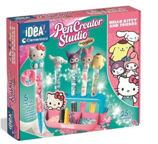 fabryka długopisów hello kitty clementoni 2763 zdjęcie 1