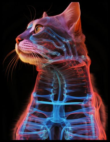 Plakat 50x65cm Anatomia Kota na Arena.pl