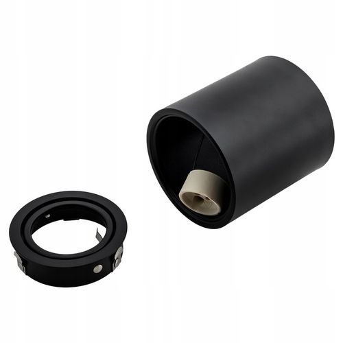 3x SPOT OPRAWA NATYNKOWA HALOGENOWA SUFITOWA tuba ruchoma GU10 żarówka LED na Arena.pl