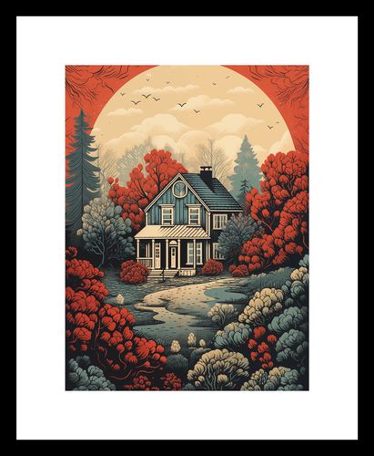 Plakat 15x20cm Idylla Rustykalna na Arena.pl